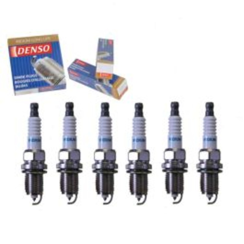 6 pc DENSO Iridium Long Life Spark Plugs for 2002-2011 Jeep Liberty 3.7L V6