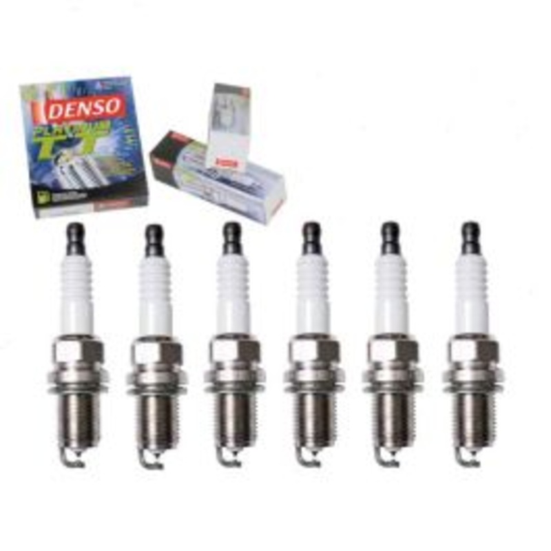 6 pc DENSO Platinum TT Spark Plugs for 2000 Toyota Sienna 3.0L V6