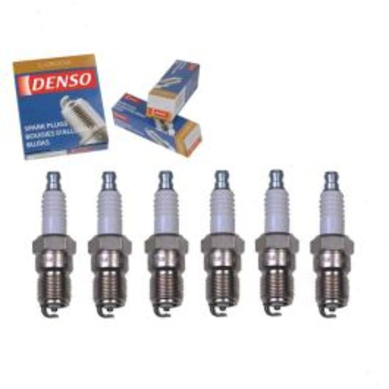6 pc DENSO Standard U-Groove Spark Plugs for 2006 Lincoln Zephyr 3.0L V6