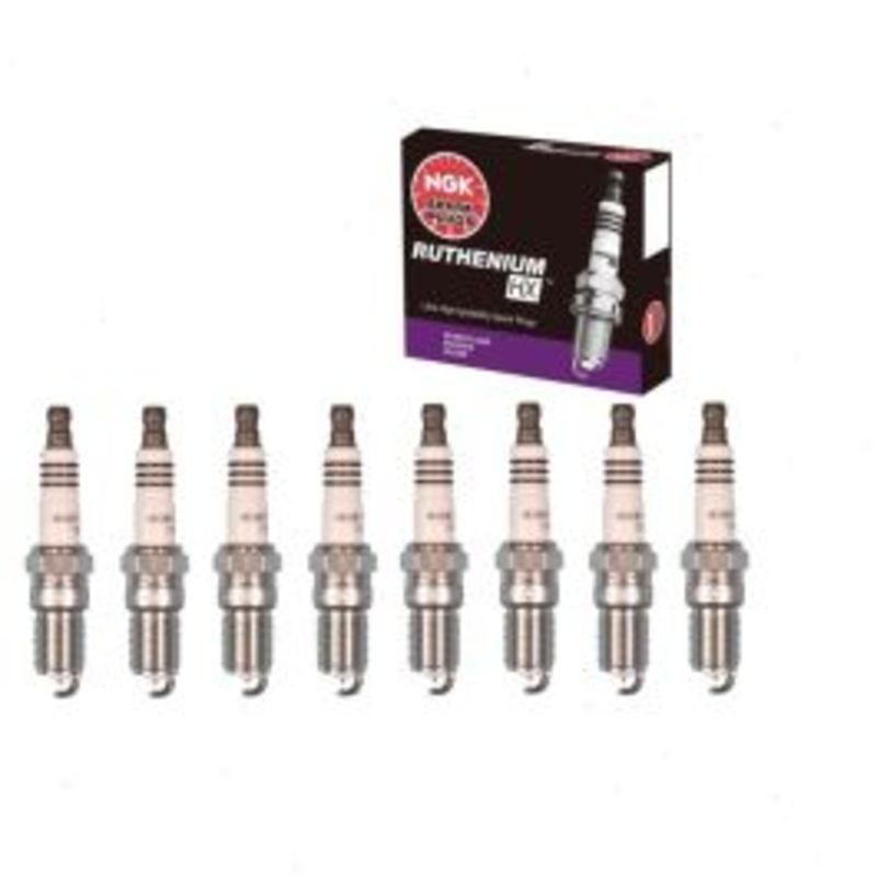 8 pc NGK Ruthenium HX Spark Plugs for 1997-2000 Chevrolet K3500 5.7L 7.4L V8