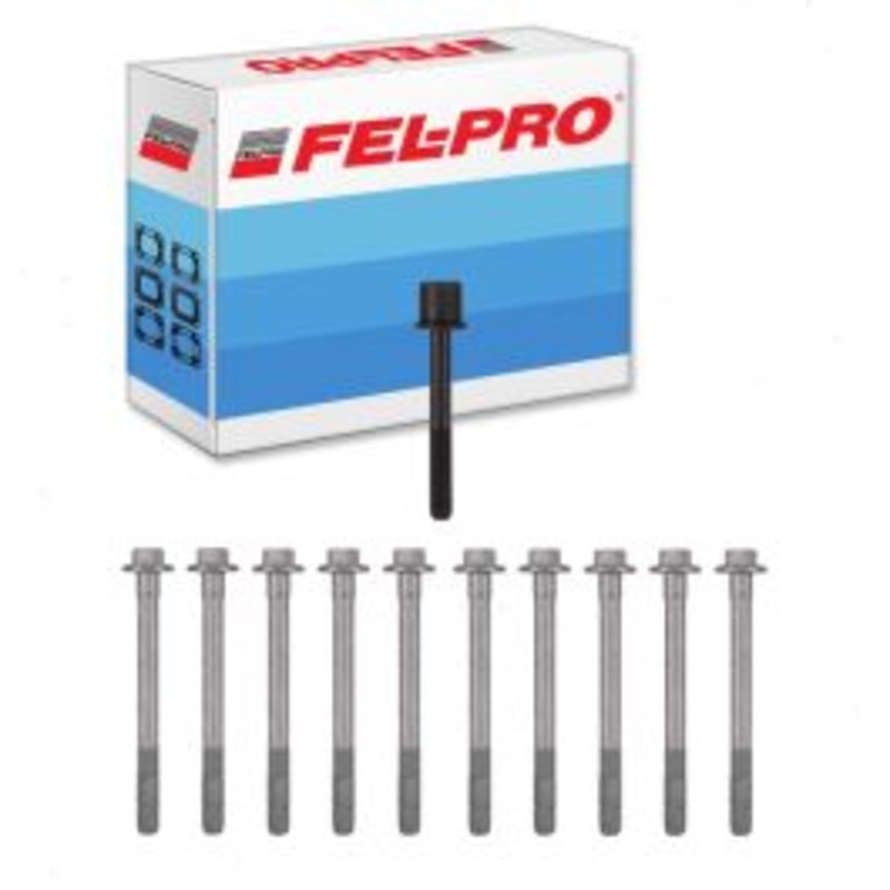 Fel-Pro Engine Cylinder Head Bolt Set for 2015-2016 GMC Yukon 5.3L 6.2L V8
