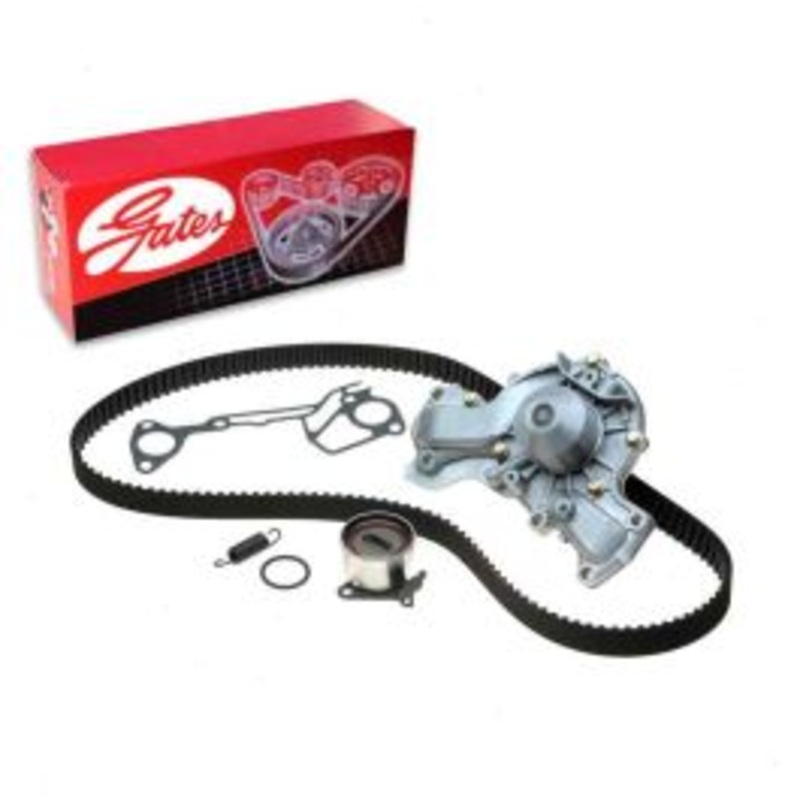 Gates PowerGrip Timing Belt Kit with Water Pump for 1989-1990 Mitsubishi Sigma 3.0L V6