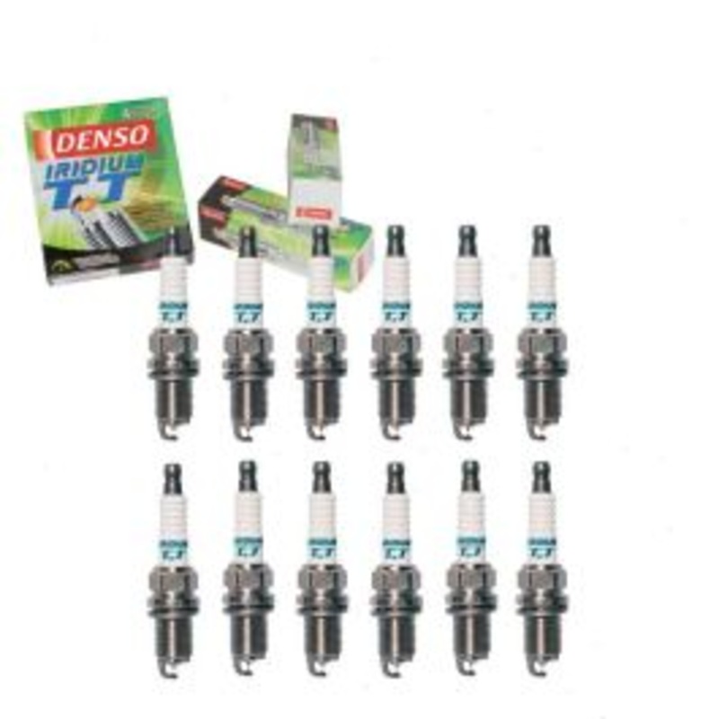 12 pc DENSO Iridium TT Spark Plugs for 2004-2006 Volkswagen Phaeton 6.0L W12