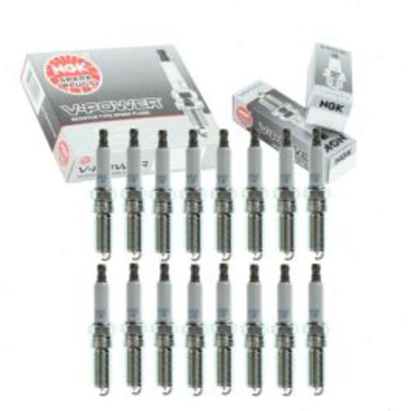 16 pc NGK V-Power Spark Plugs for 2006-2010 Jeep Grand Cherokee 6.1L V8