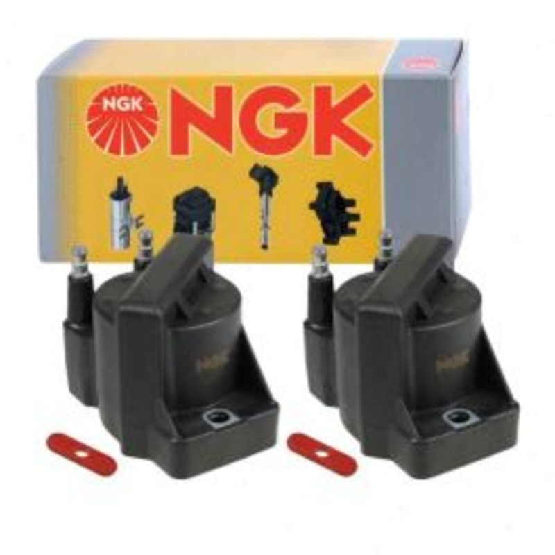 2 pc NGK Ignition Coils for 1995-2002 Pontiac Sunfire 2.2L L4