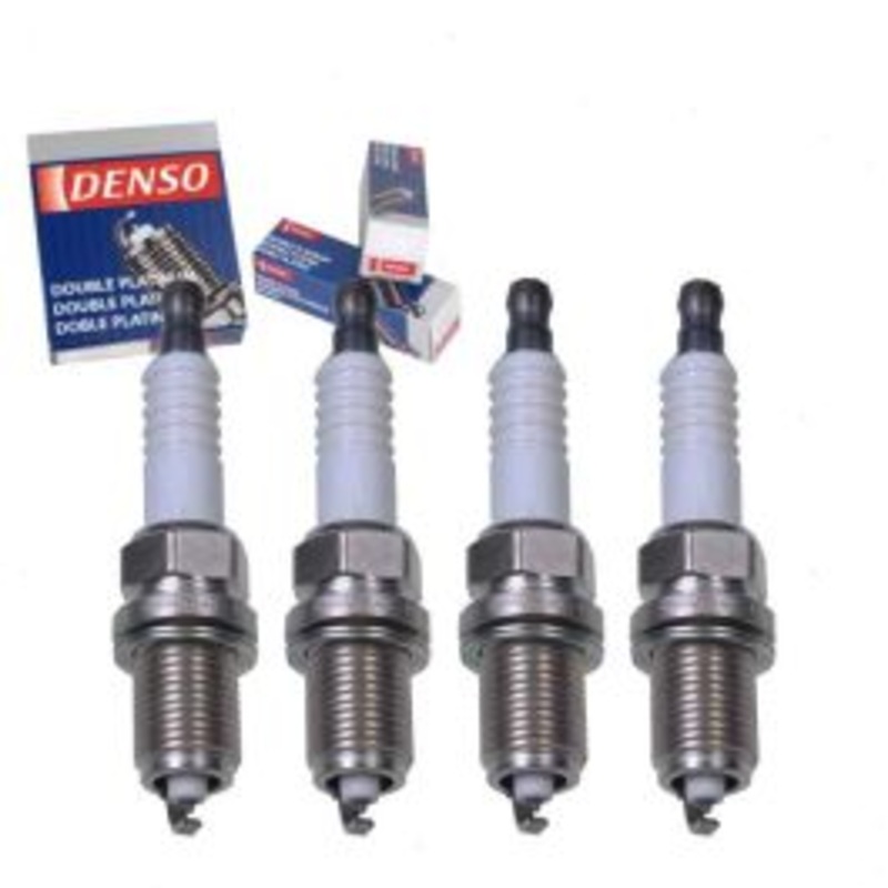 4 pc DENSO Double Platinum Spark Plugs for 1995-2000 Toyota Tacoma 2.4L 2.7L L4