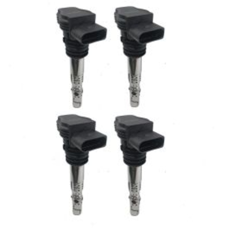 4 pc Hitachi Ignition Coils for 2001-2006 Audi A4 1.8L L4