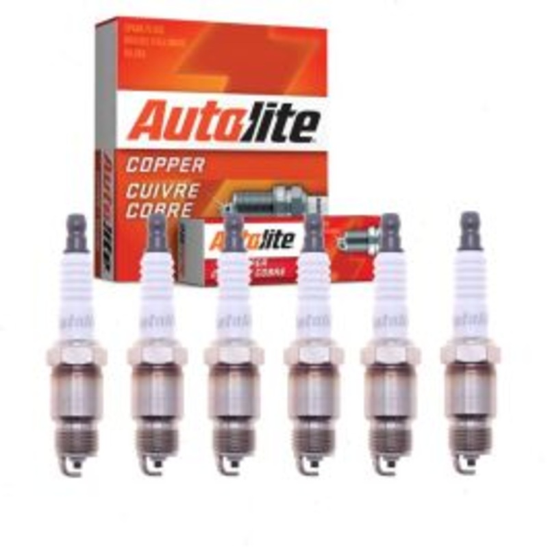 6 pc Autolite Copper Core 25 Spark Plugs