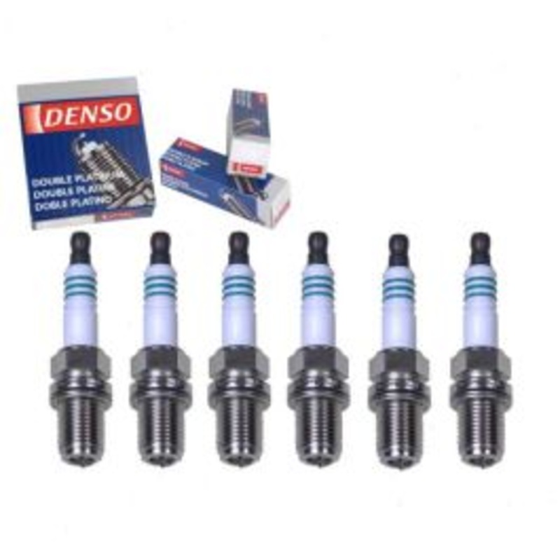 6 pc DENSO Double Platinum 3173 PKJ20CR8 Spark Plugs