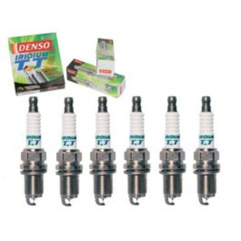 6 pc DENSO Iridium TT Spark Plugs for 1995-1997 Jaguar XJR 4.0L L6