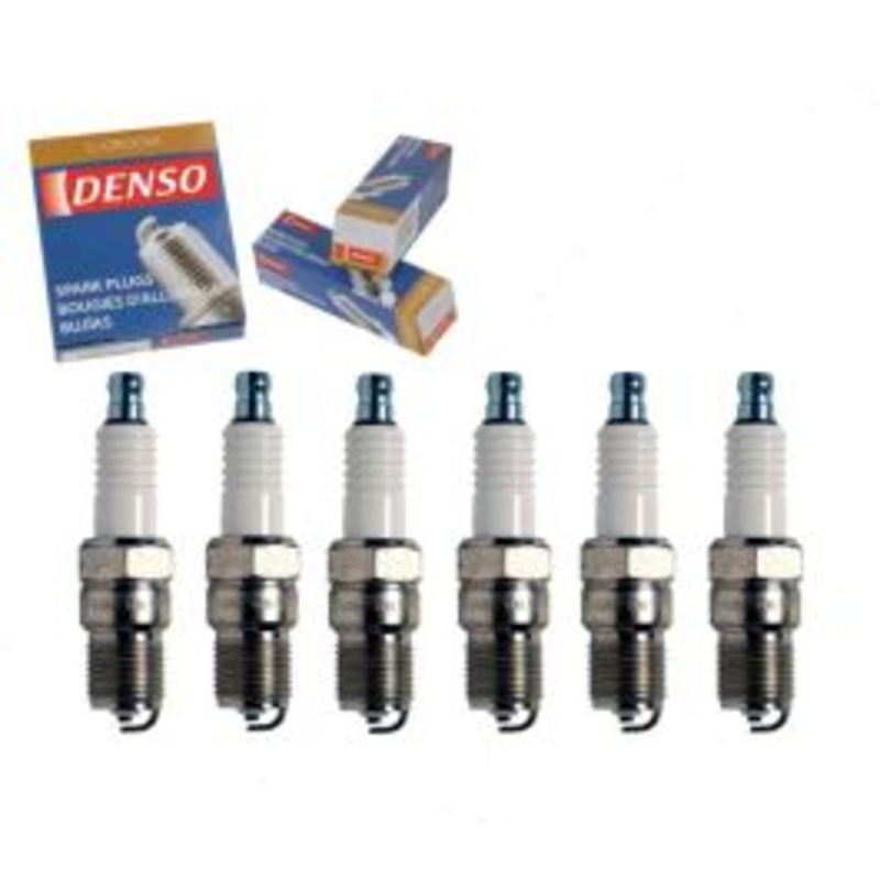 6 pc DENSO Standard U-Groove Spark Plugs for 1983 Ford LTD 3.8L V6