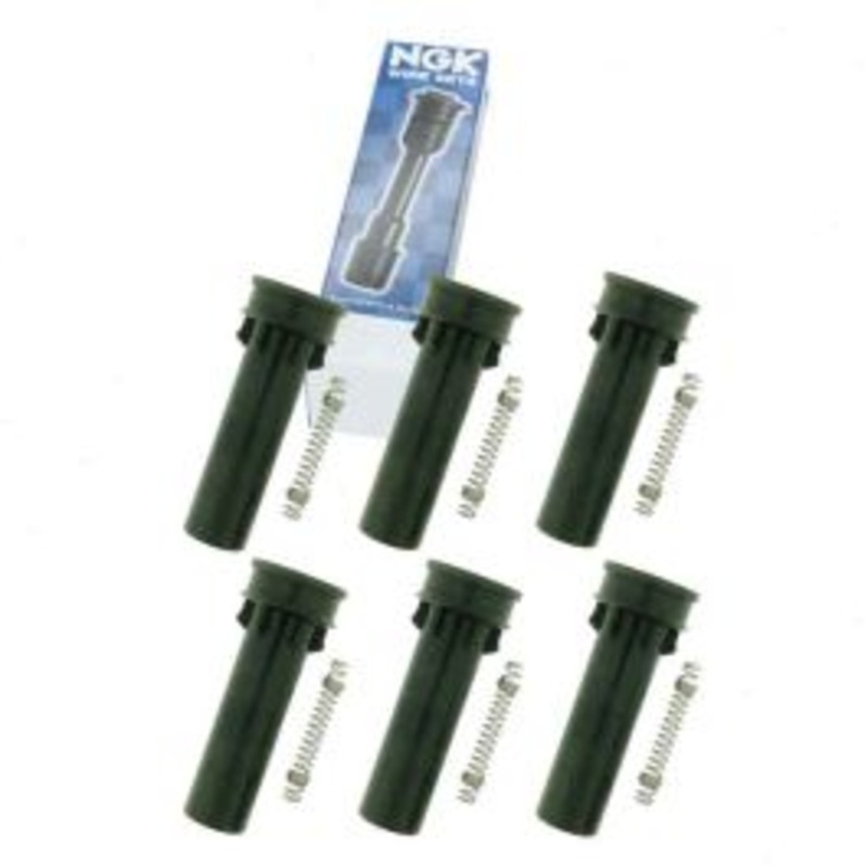 6 pc NGK 58966 Ignition Coil Boots