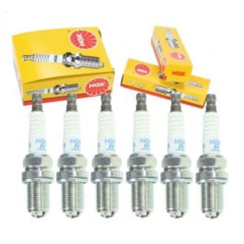 6 pc NGK Standard Spark Plugs for 1998-1999 BMW 323is 2.5L L6