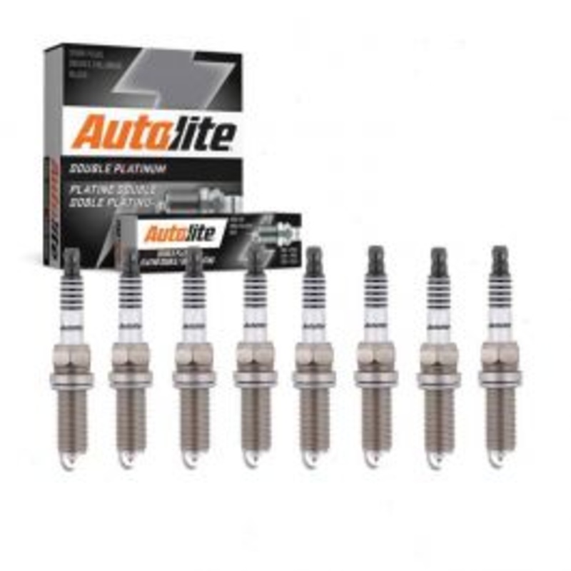 8 pc Autolite Double Platinum Spark Plug for 2015-2017 Kia K900 5.0L V8