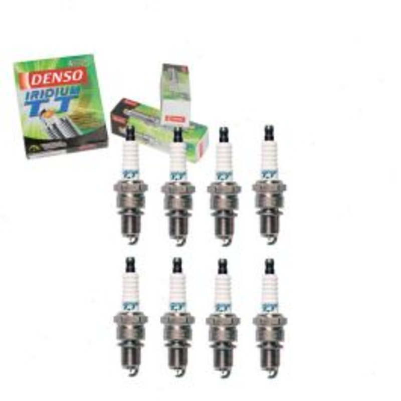 8 pc DENSO Iridium TT Spark Plugs for 1966-1967 Chevrolet Malibu 6.5L V8