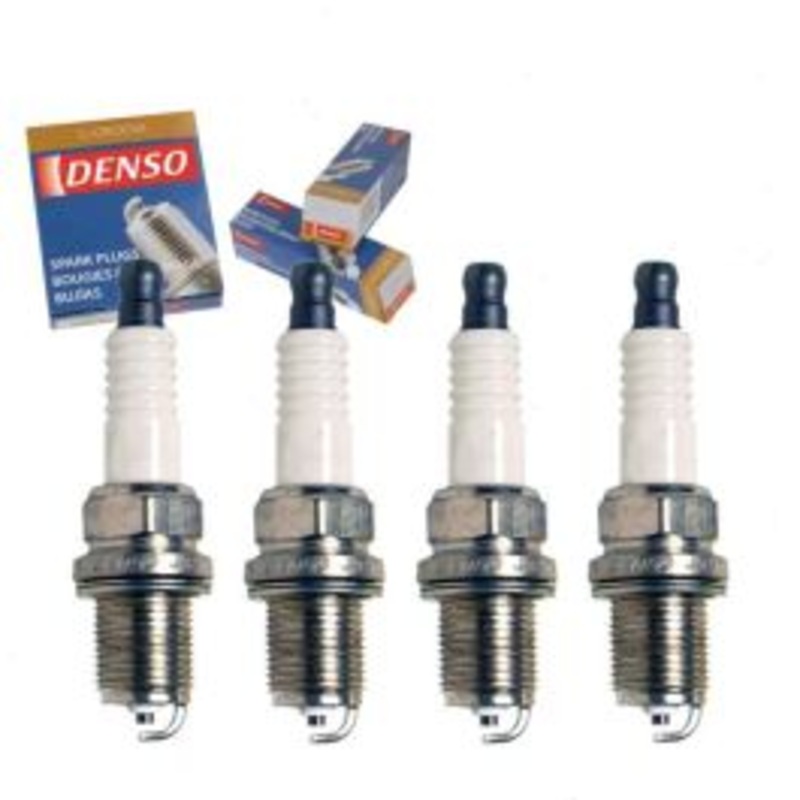 4 pc DENSO Standard U-Groove Spark Plugs for 1993-1998 Saturn SC1 1.9L L4