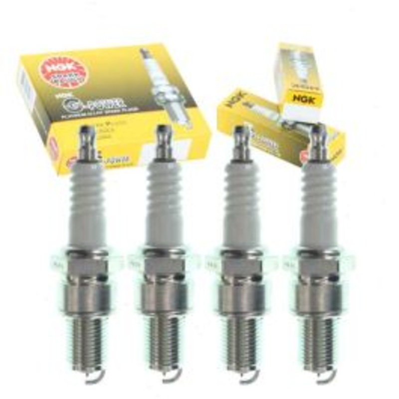 4 pc NGK G-Power Spark Plugs for 1990-1992 Yugo Cabrio 1.3L L4