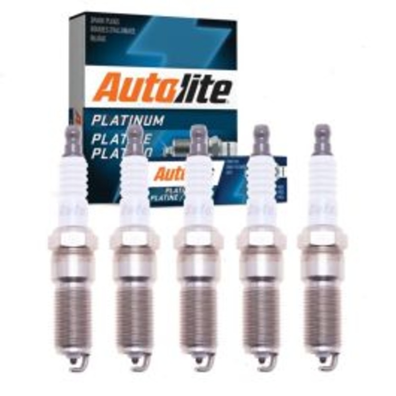 5 pc Autolite Platinum Spark Plugs for 2006-2010 Hummer H3 3.7L L5