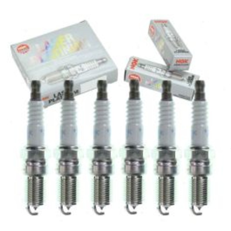 6 pc NGK Laser Platinum Spark Plugs for 1986-1987 Buick Riviera 3.8L V6