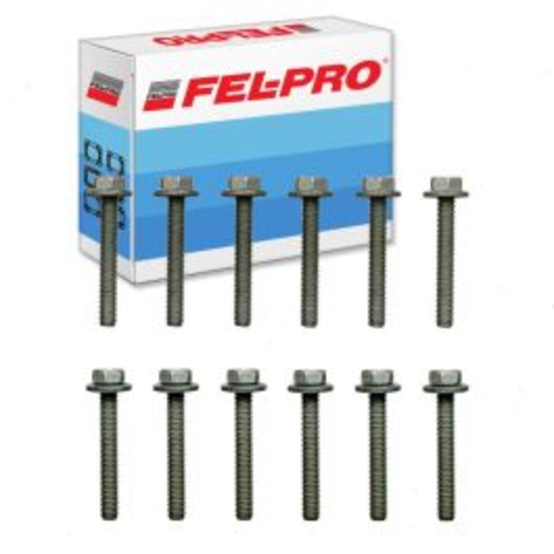 Fel-Pro Engine Intake Manifold Bolt Set for 1992-1993 Dodge D250 3.9L 5.2L 5.9L V6 V8