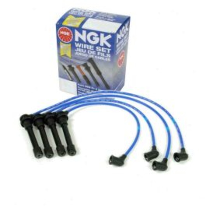 NGK Spark Plug Wire Set for 1995-1998 Nissan 240SX 2.4L L4