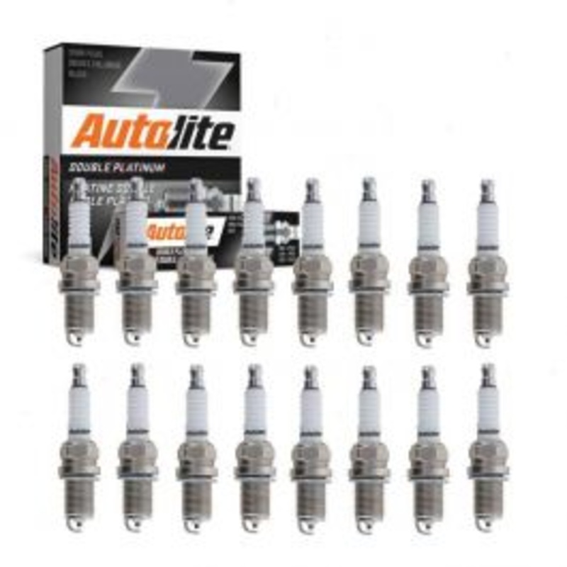 16 pc Autolite Double Platinum Spark Plug for 1998-2006 Mercedes-Benz CL500