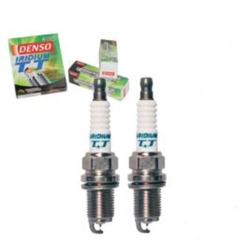 2 pc DENSO Iridium TT 4703 IKH16TT Spark Plugs