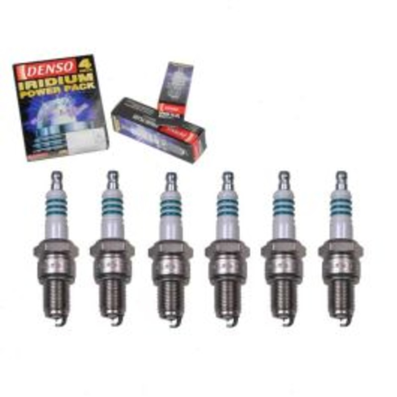 6 pc DENSO Iridium Power Spark Plugs for 1968-1974 Dodge D200 Pickup 3.7L L6