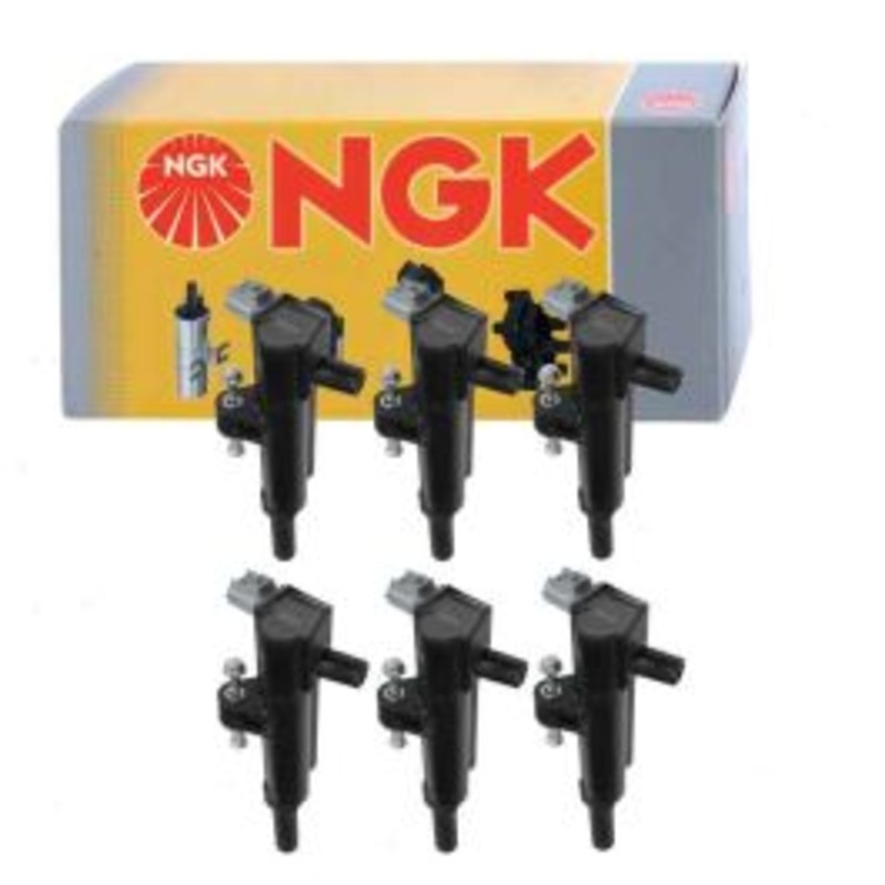 6 pc NGK 48937 U4042 Ignition Coils