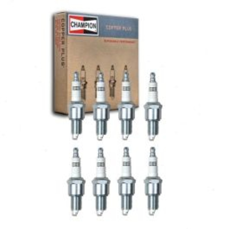 8 pc Champion Copper Plus Spark Plugs for 1955 Nash Ambassador Custom 5.2L V8
