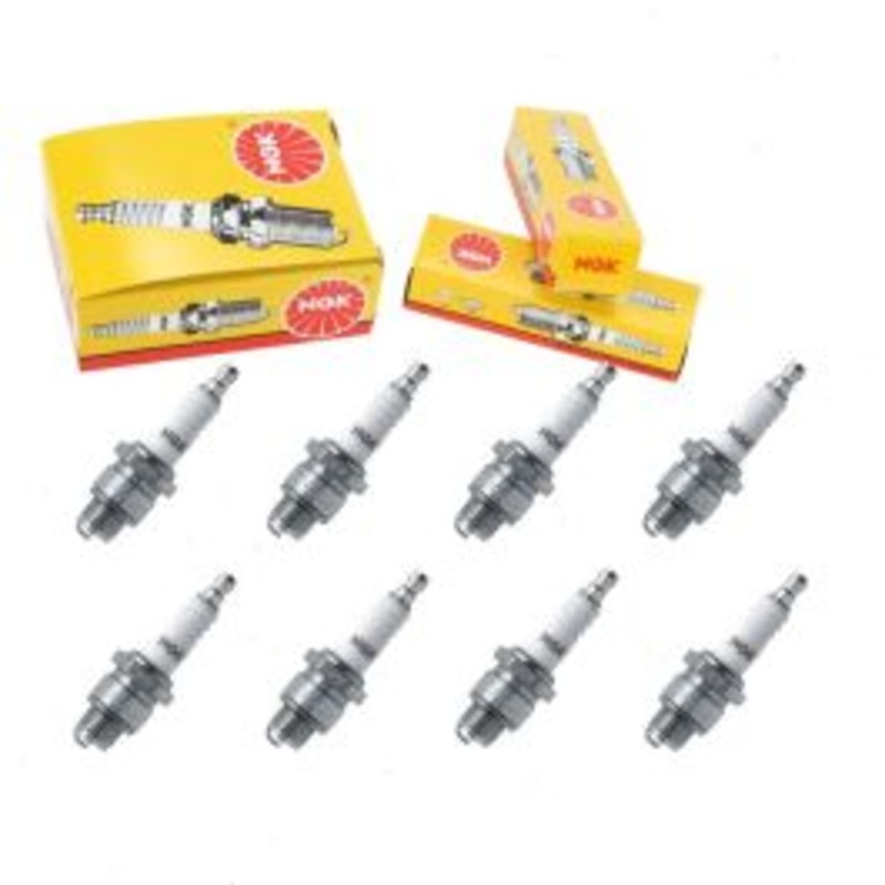 8 pc NGK Standard Spark Plugs for 1959 American Motors Rebel 4.1L V8