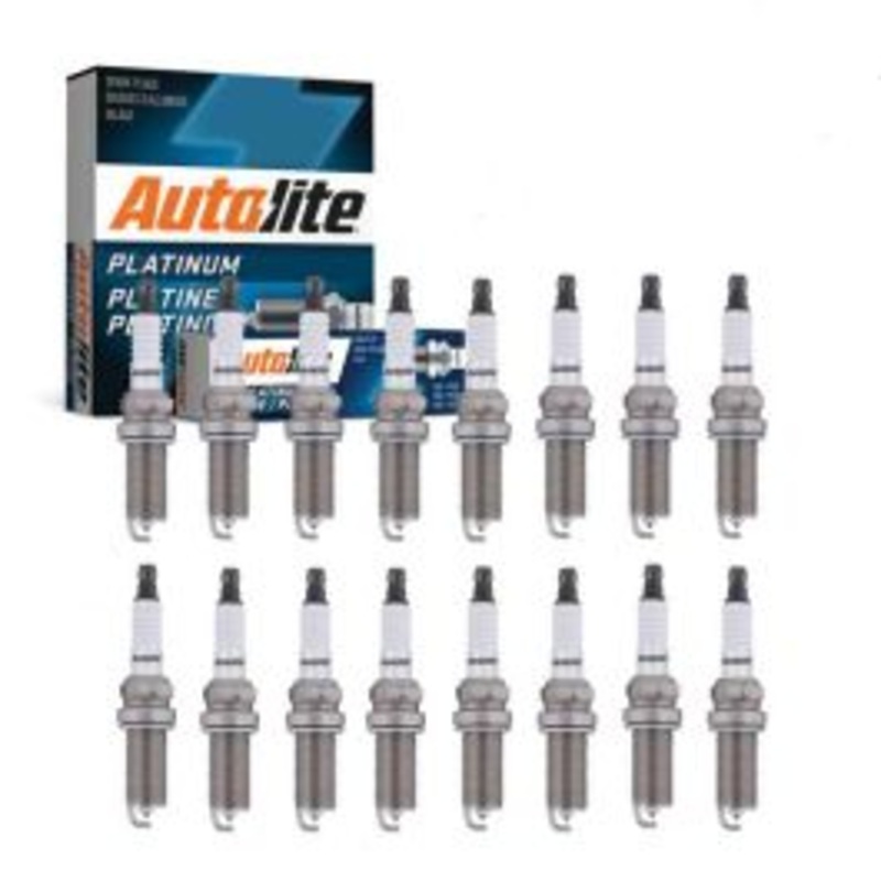 16 pc Autolite Platinum Spark Plug for 2009-2019 Dodge Charger 5.7L V8