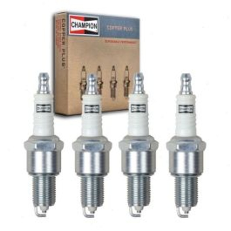 4 pc Champion Copper Plus Spark Plugs for 1960-1979 MG Midget 0.9L 1.0L 1.1L 1.5L L4