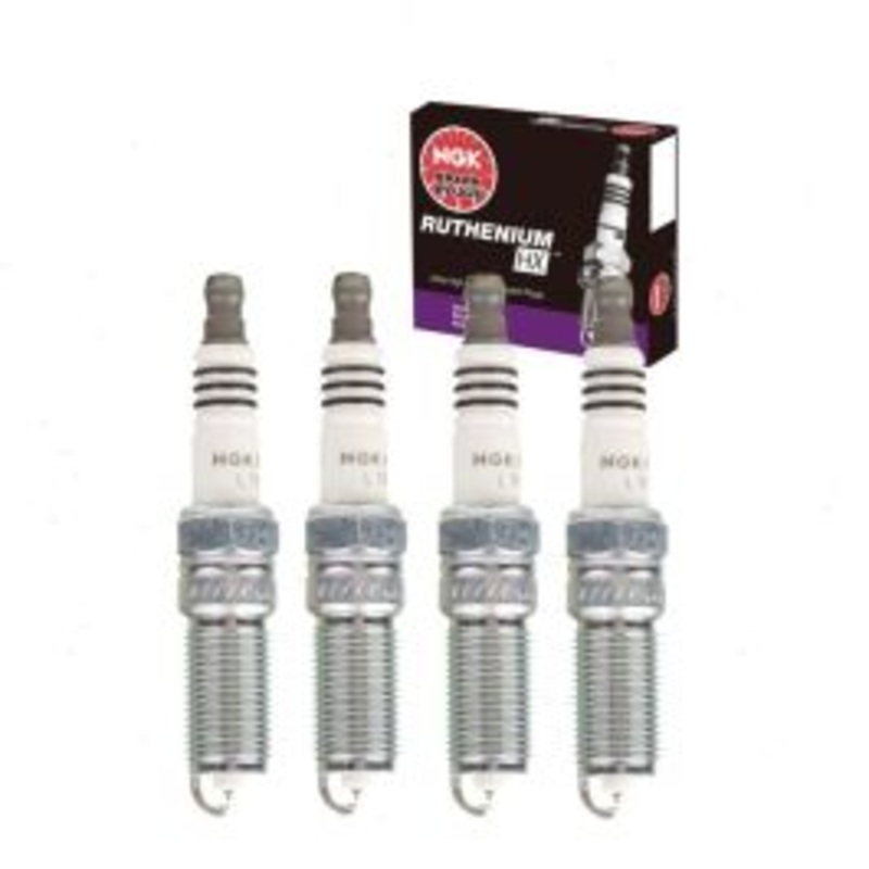 4 pc NGK Ruthenium HX Spark Plugs for 2013-2019 Ford Escape 1.6L 2.0L L4
