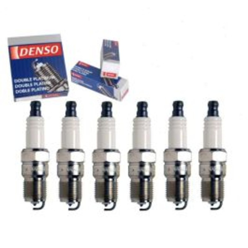 6 pc DENSO Double Platinum Spark Plugs for 1995-2000 Ford Contour 2.5L V6