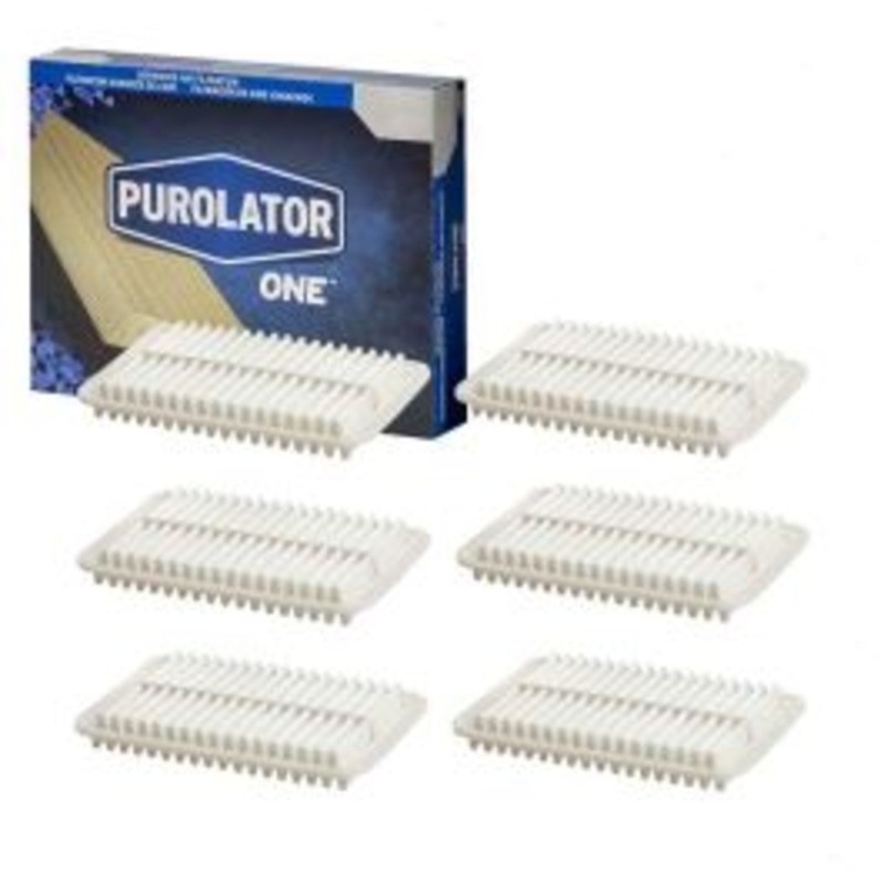 6 pc Purolator ONE A35432 Air Filters
