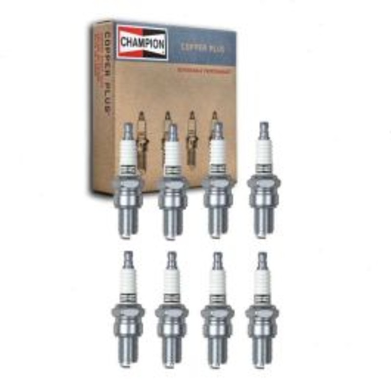 8 pc Champion Copper Plus 123 RN5C Spark Plugs