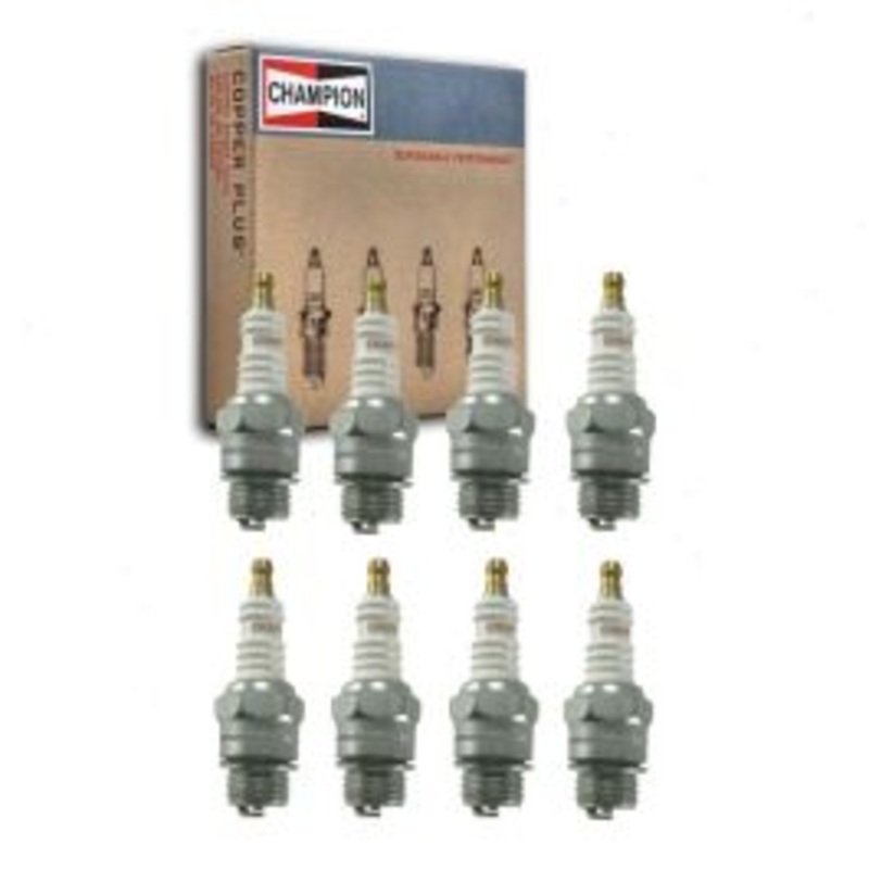 8 pc Champion Industrial Spark Plugs for 1935-1936 Duesenberg Model JN