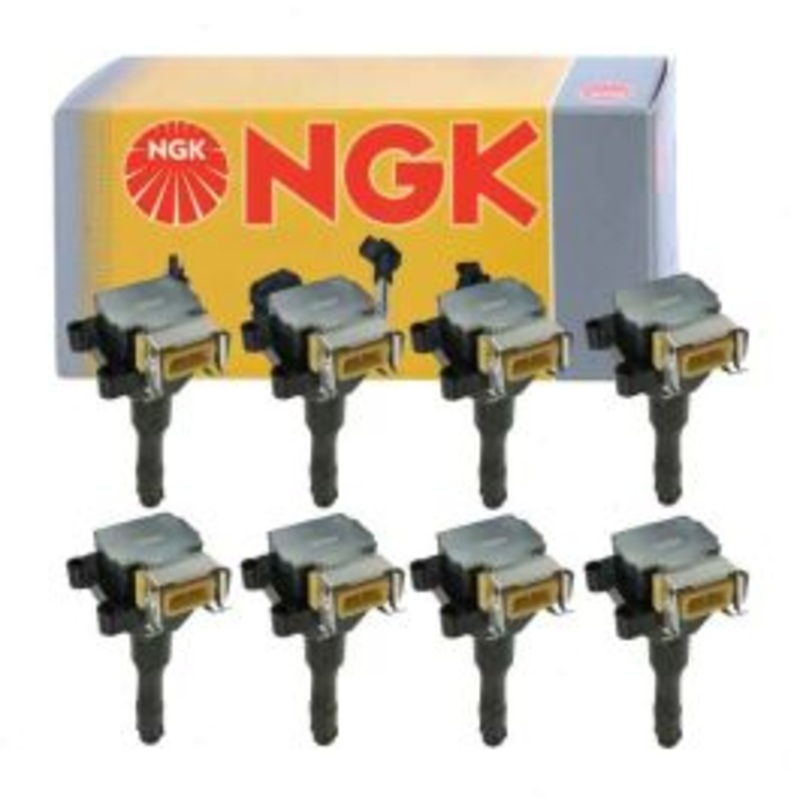 8 pc NGK Ignition Coils for 1993-1995 BMW 740iL 4.0L V8