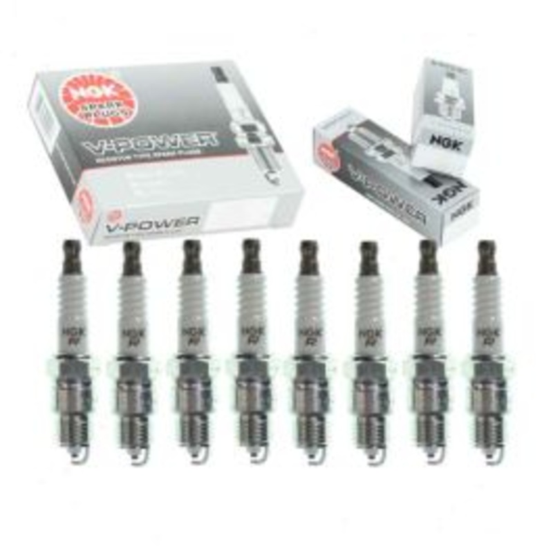 8 pc NGK V-Power Spark Plugs for 1970-1987 Chevrolet El Camino 4.4L 5.0L 5.7L 6.6L 7.4L V8