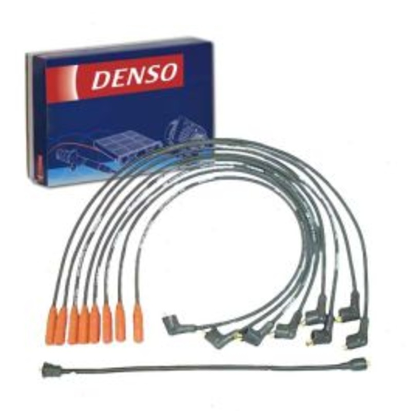 DENSO Spark Plug Wire Set for 1963 Mercury Country Cruiser 3.6L V8