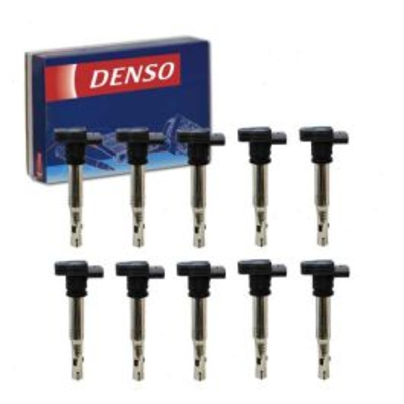 10 pc DENSO Direct Ignition Coils for 2012 Audi R8 5.2L V10