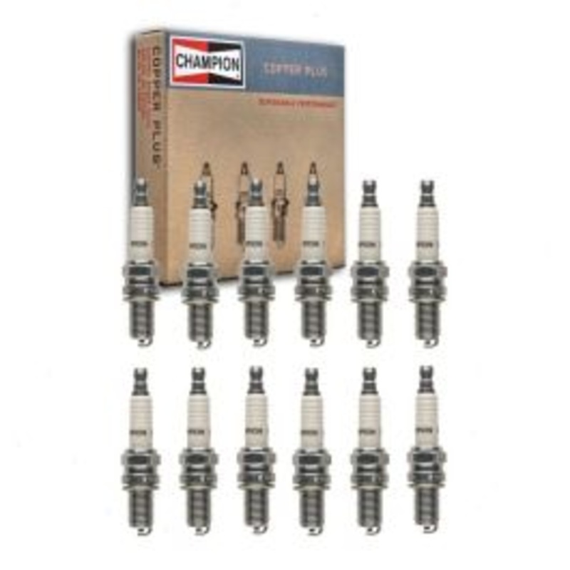 12 pc Champion Copper Plus Spark Plugs for 1997-1998 Ferrari 456 GTA 5.5L V12