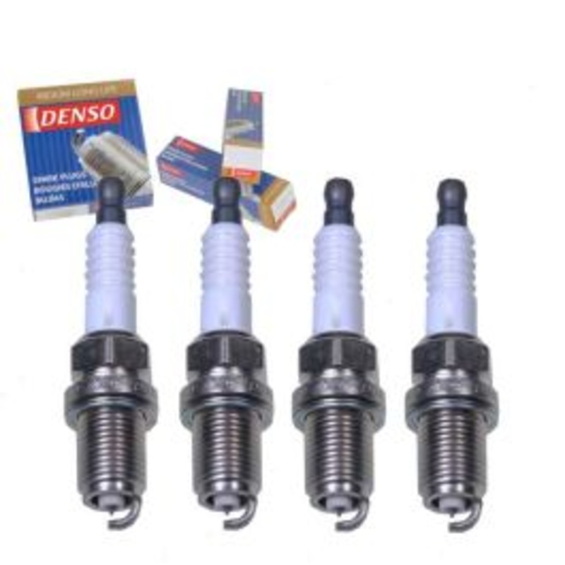 4 pc DENSO Iridium Long Life Spark Plugs for 1992-1996 Eagle Summit 1.8L L4