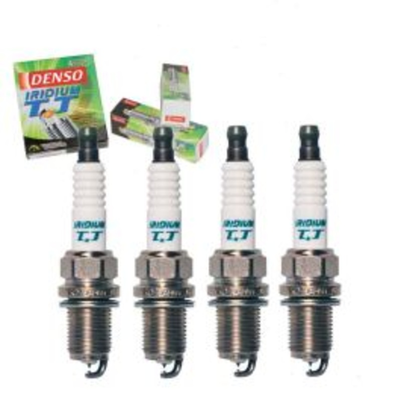4 pc DENSO Iridium TT Spark Plugs for 1988-1996 Saab 900 2.0L 2.3L L4