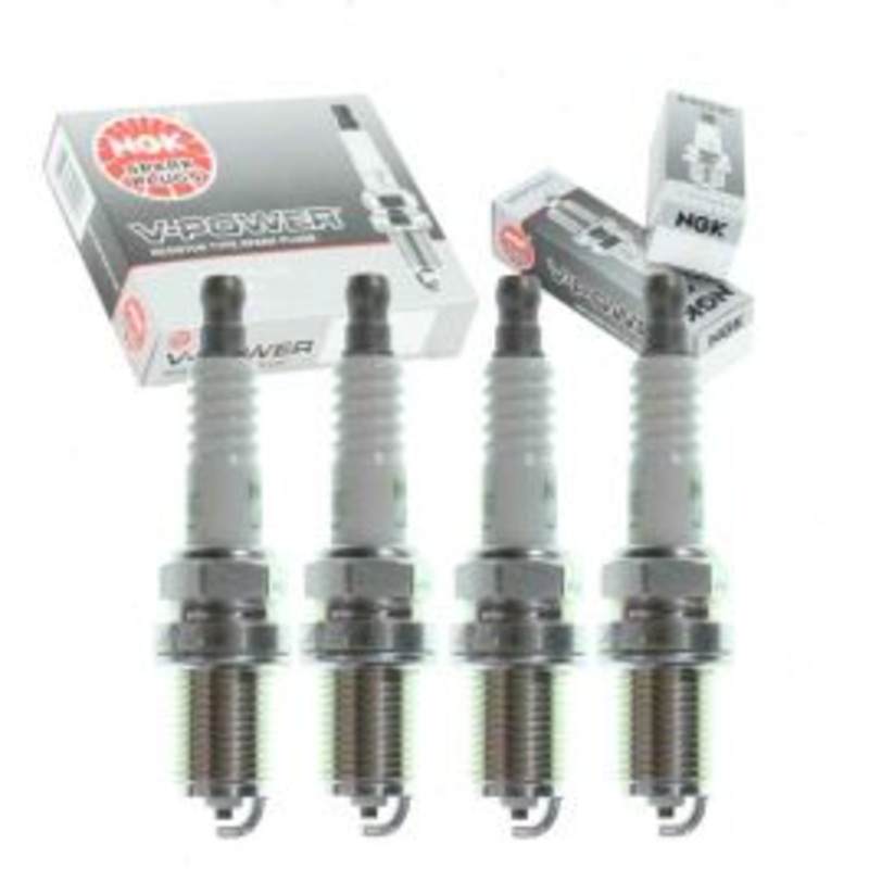 4 pc NGK V-Power Spark Plugs for 1995-2001 Volkswagen Cabrio 2.0L L4
