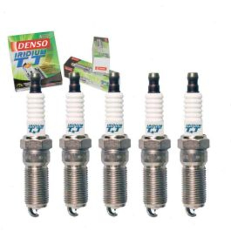 5 pc DENSO Iridium TT Spark Plugs for 2007-2008 Isuzu i-370 3.7L L5