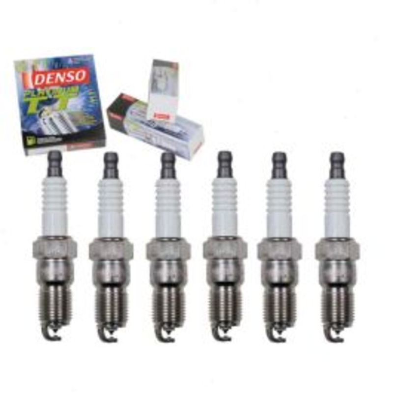 6 pc DENSO Platinum TT Spark Plugs for 1988-2005 Mercury Sable 3.0L 3.8L V6