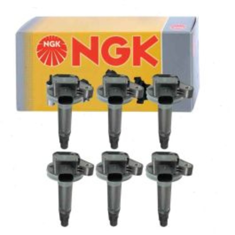 6 pc NGK Ignition Coils for 2015-2019 Ford Transit-350 3.7L V6