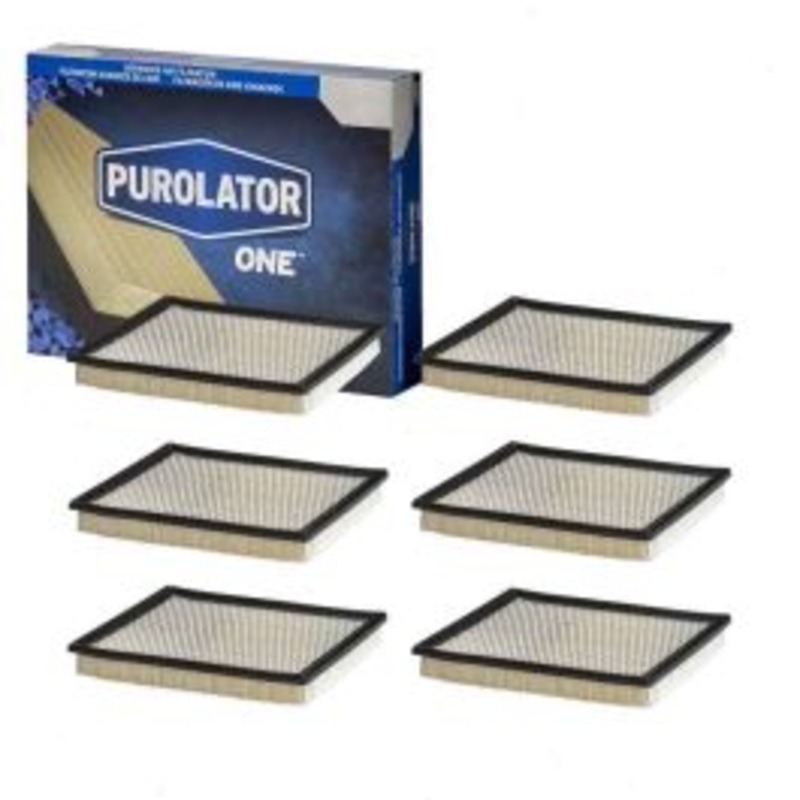 6 pc Purolator ONE A44727 Air Filters